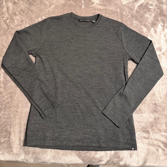Mission Workshop Navarro Merino Wool Sweater - Small - Grey - Picture 1 of 2
